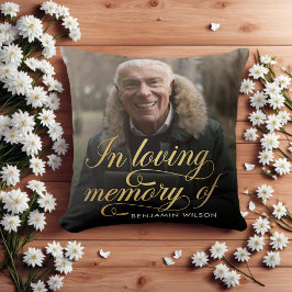 In Loving Memory Photo Kudde