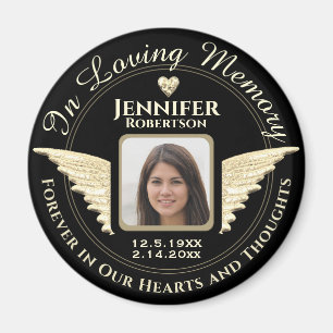 In Loving Memory Photo Memory Magnet