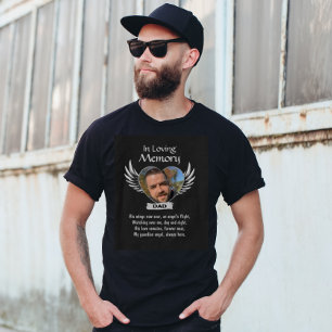 In Loving Memory Photo Memory Memorial Angel T Shirt