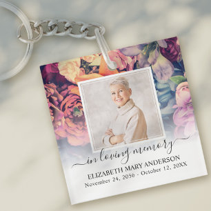 In Loving Memory Photo Moody Blommigt Memorial