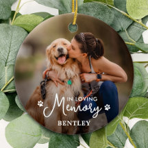 In Loving Memory - Tass avtryck Pet Hund 2 Photo