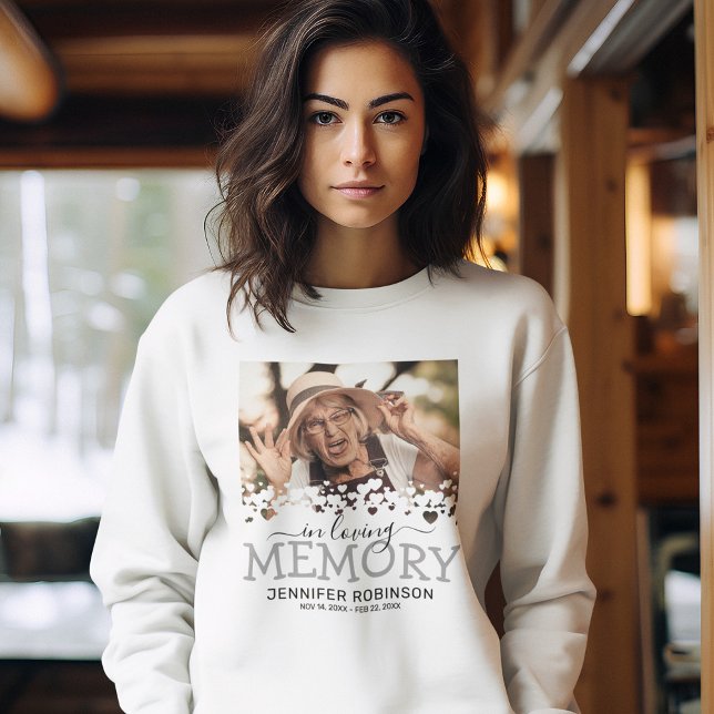 In Loving Memory Tribute Photo T Shirt (Skapare uppladdad)
