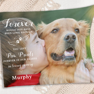 In LovMemory Modern Anpassningsbar Photo Pet Memor Fleecefilt