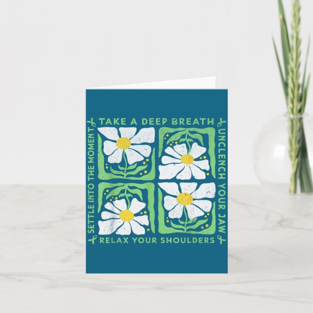 In May We Wear Green Mental Health Awareness  Kort (Framsida)