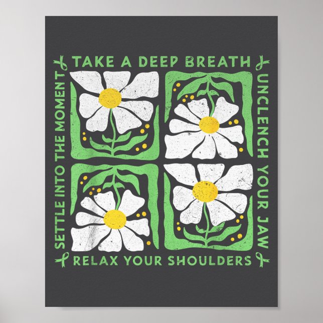 In May We Wear Green Mental Health Awareness  Poster (Framsidan)