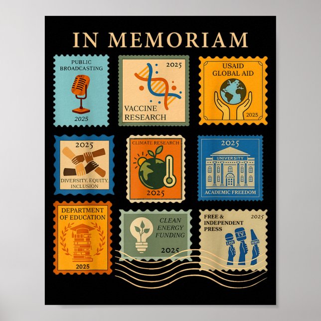 In Memoriam Equal Rights Science Women Rights Femi Poster (Framsidan)