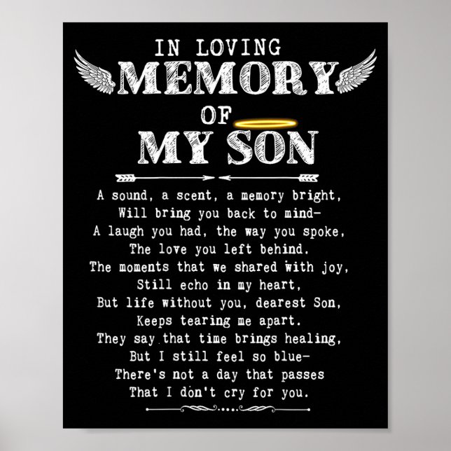 In Memoriam Son Förlorad Son Poster (Framsidan)