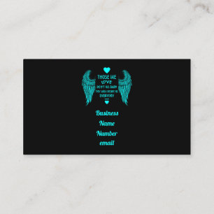 In Memory Bereavation and loss Photo Print Card Wo Visitkort