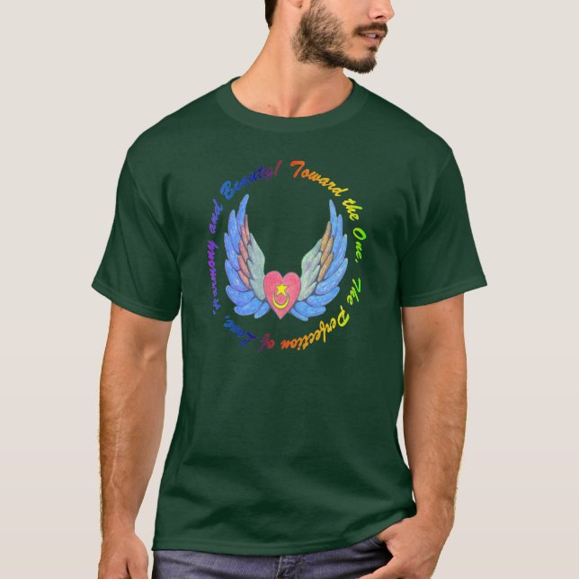 In mot bästa den t-shirt (Framsida)