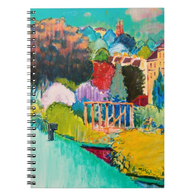 In mot St Stephen Anteckningsbok Med Spiral (Framsidan)