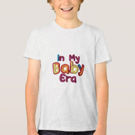 In My Baby ERA Crochet Stil Design T Shirt