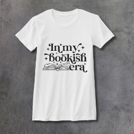 In My Bookish Era Black Ink Women's Fitted T Shirt