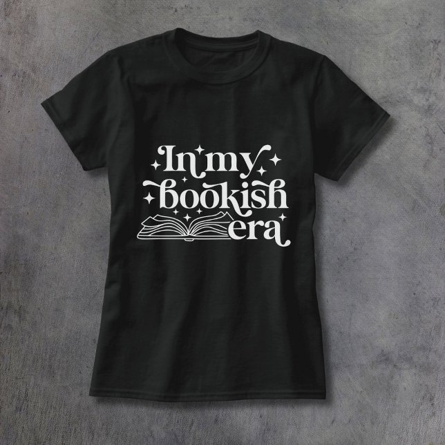 In My Bookish Era White Ink Women's T Shirt (Skapare uppladdad)