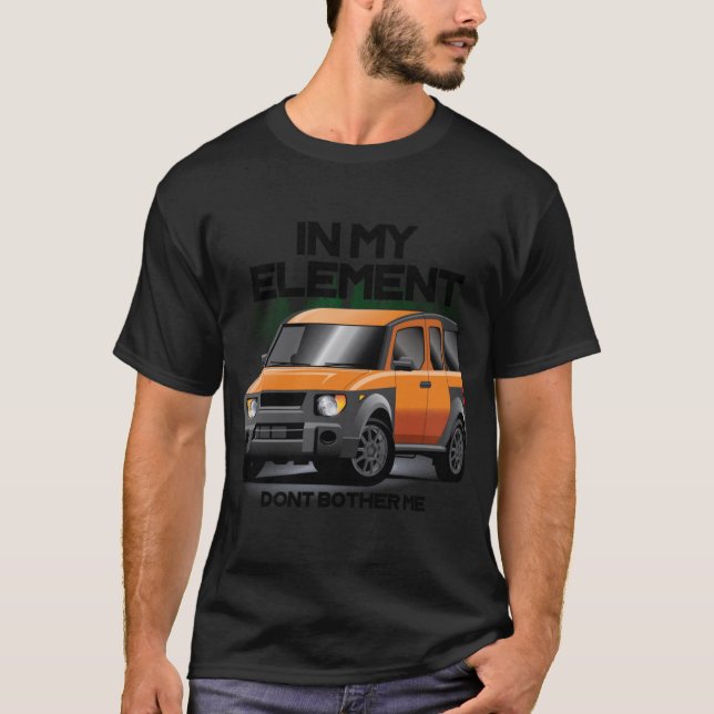 In My Element Tangerine T Shirt (Framsida)