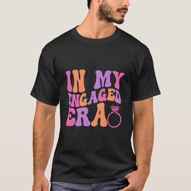 In My Ened Era Ened Af Enet Bachelorette T Shirt (Framsida)