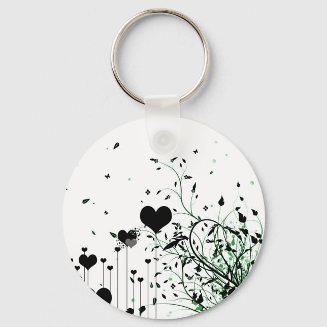 In my garden... keychain nyckelring (Framsida)