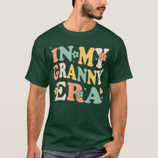 in My Granny Era Funny Sarcastic Groovy Retro Moth T Shirt