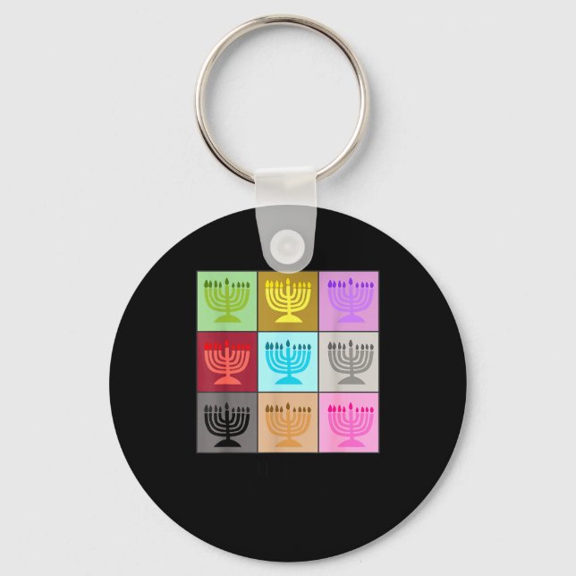 In My Hanukkah Era Ugly Jewish Xmas Funny Christma Nyckelring (Framsida)