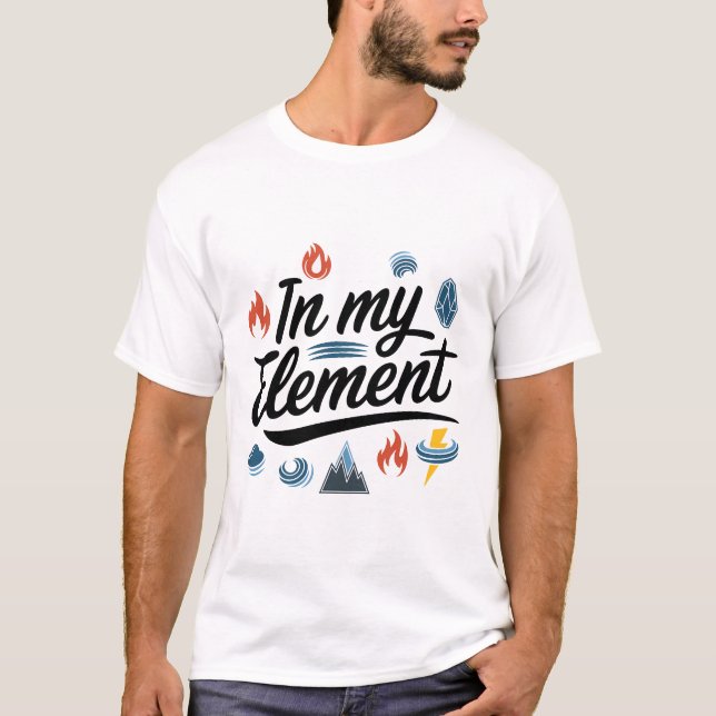 "In My Inslag", naturinspirerad Inslag design T Shirt (Framsida)
