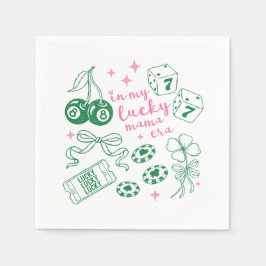 In My Lucky Mama Era St Patricks Day Pappersservett