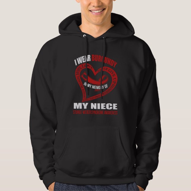 In my memory of my niece STURGE WEBER SYNDROME AWA Hoodie (Framsida)