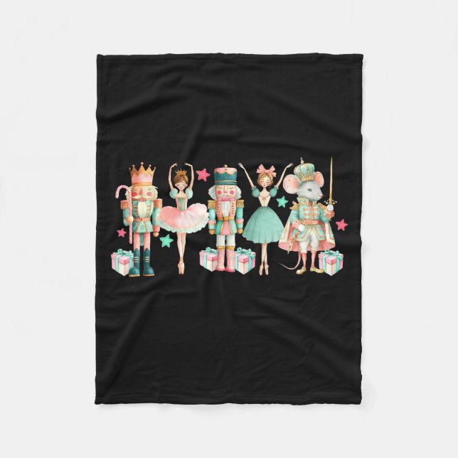 In My Nutcracker Era Ballet Nk Christmas Vibes Wom Fleecefilt (Framsidan)