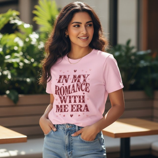 In My Romance With Me Era Retro Valentine's Day  T Shirt (Skapare uppladdad)