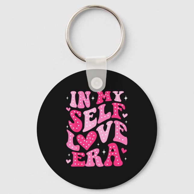 In My Self Love Era Valentines Day Self Love Club  Nyckelring (Framsida)