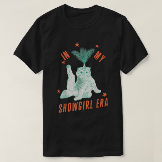 In My Showgirl Era Funny Retro Cat Shirt T