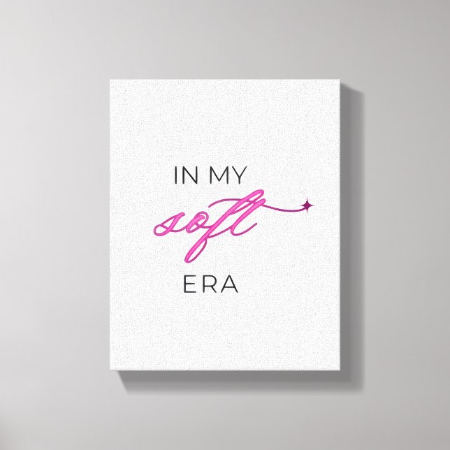 In My Soft Era - Väggkonst Canvas  (Framsida)