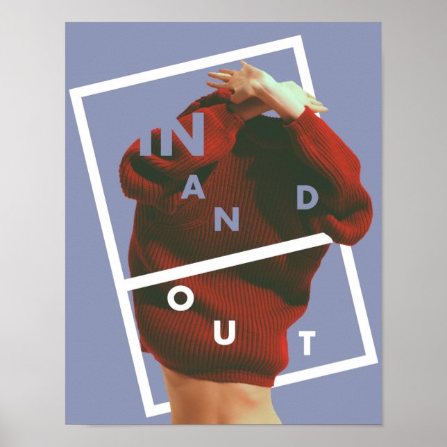 In och ut poster (Framsidan)