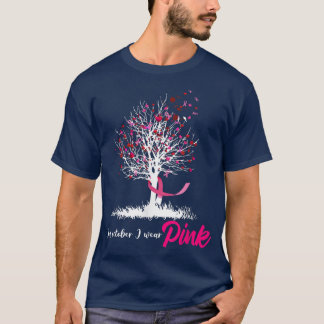 In October We Wear Pink Truck Breast Cancer Awaren T Shirt