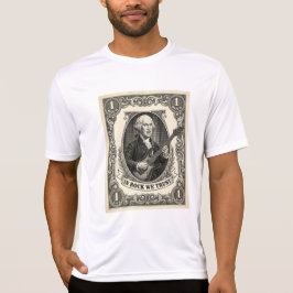 In Rock We Trust 1 Rock Washington Gitarr Vintage T Shirt