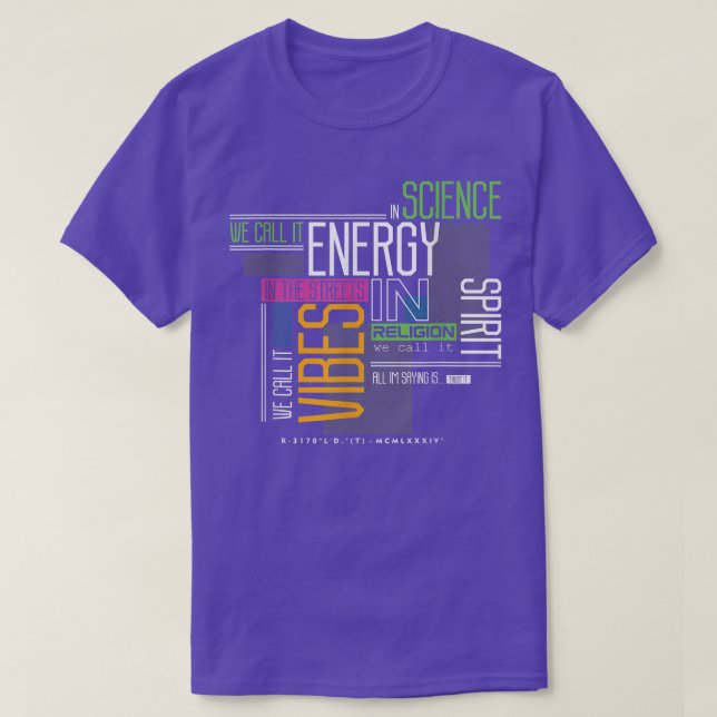 In Science1145 T Shirt (Design framsida)