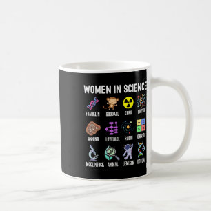 In Science - Feminist Stem Girls Empowerment Kids Kaffemugg