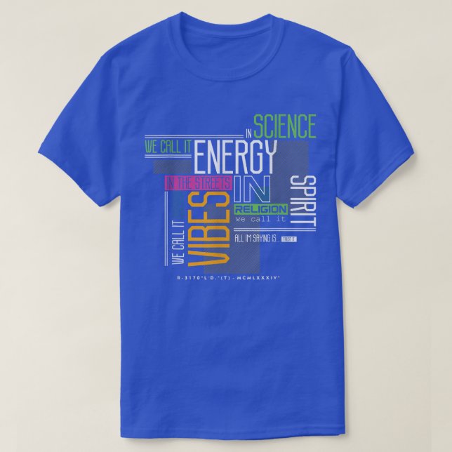In Science  T Shirt (Design framsida)