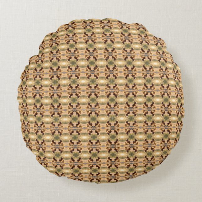 In Search of Blossom Gold.4 Rund Kudde (Framsidan)