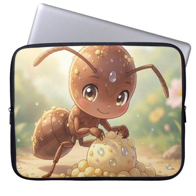 In Search of Blossom Gold Laptop Fodral (Framsidan)