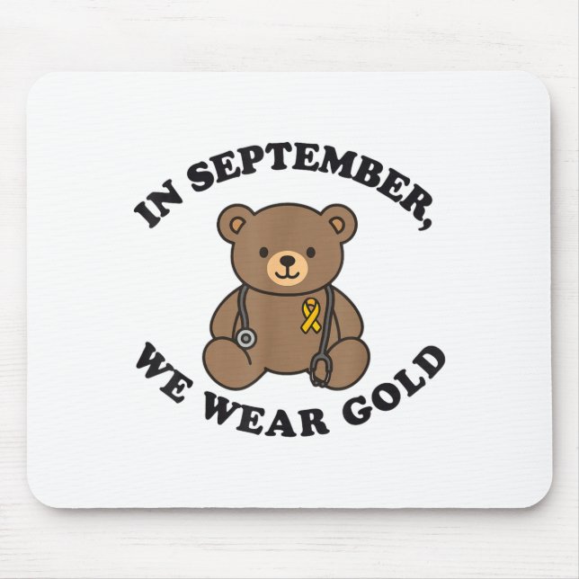 In September We Wear Gold Pediatric Nurse Childhoo Musmatta (Framsidan)