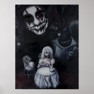 "In Sheep's Clothing" poster oljemålning