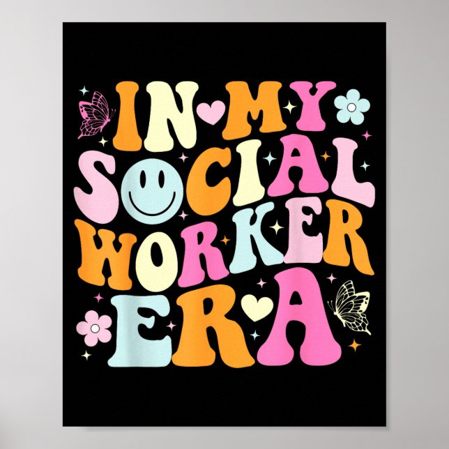 In social worker era cute social worker graduation poster (Framsidan)
