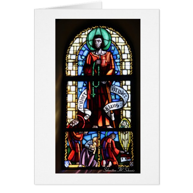 In Stiller Trauer Karte OBS Kort (Framsidan)