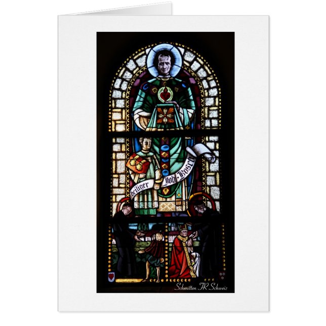 In Stiller Trauer Karte OBS Kort (Framsidan)