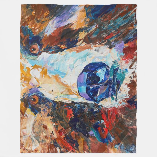 In the Bear's Gaze Fleece Blanket (Framsidan)