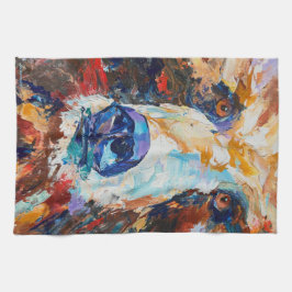 In the Bear's Gaze kitchen towel Kökshandduk