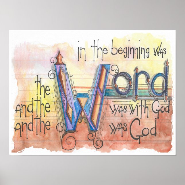 In The Beginning Poster (Framsidan)