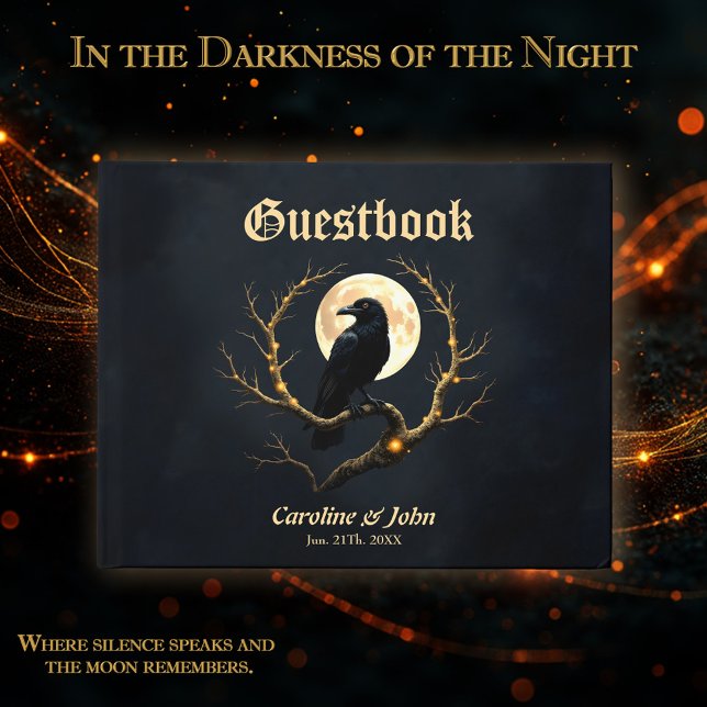 In the Darkness of the Night” – The Moon’s Silent  Gästböcker (Skapare uppladdad)