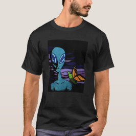 In The Ether -Extraterrestrial Alien and bottlefly T Shirt
