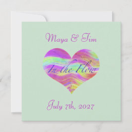 In the Flow of Love Inbjudningar