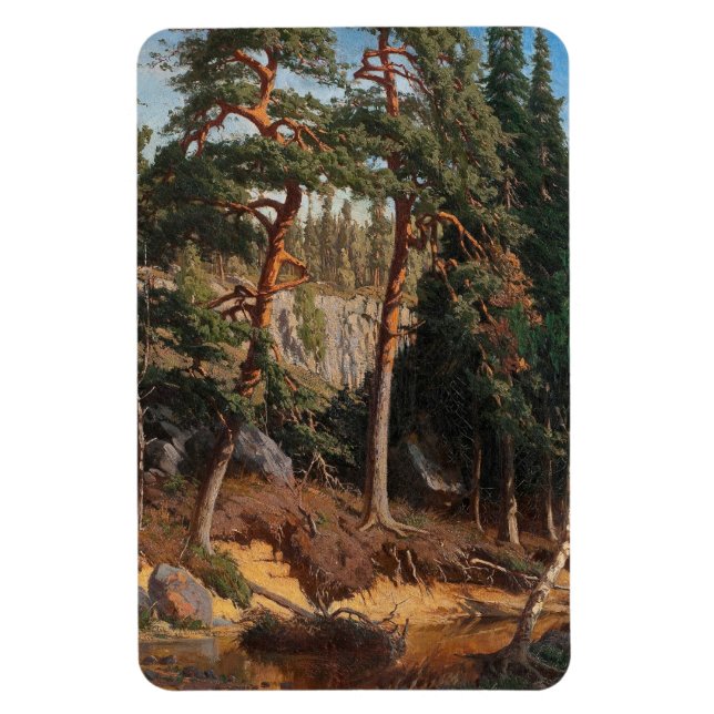 "In the Forest" Art Magnet (Vertikal)